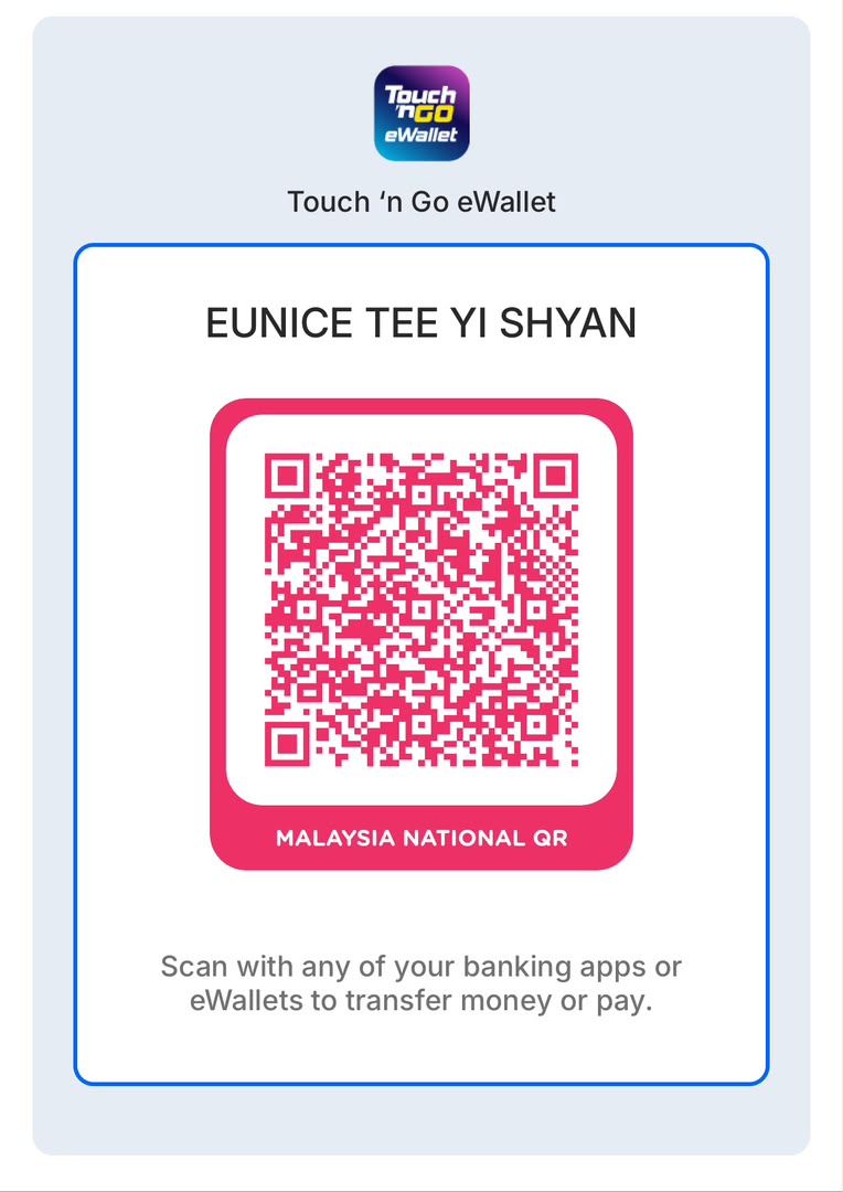 DuitNow 付款二维码 / DuitNow payment QR code